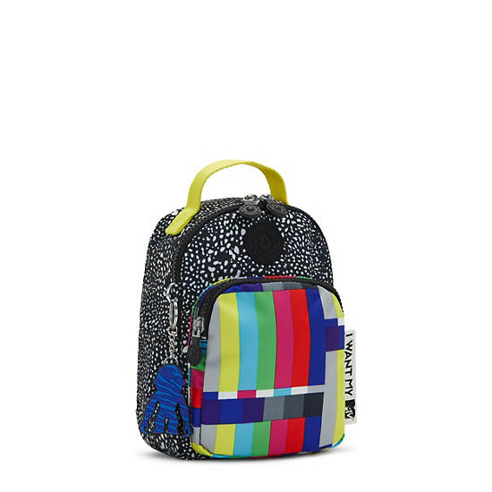 Kipling Alber MTV 3-in-1 Convertible Mini Bag Ryggsekk Multicolor | NO 1677AH